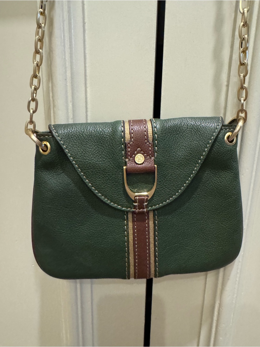 Mini Saddle Cole Haan Leather Crossbody bag